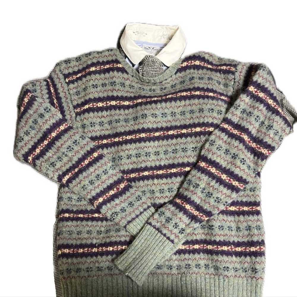 Polo Ralph Lauren Fair Isle Sweater Polo Vintage … - image 2