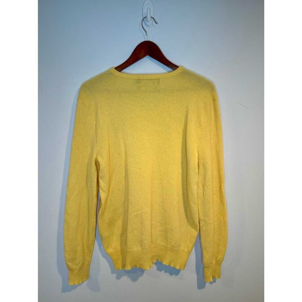 Vintage 90s Polo Ralph Lauren 100% Lambswool Yell… - image 2
