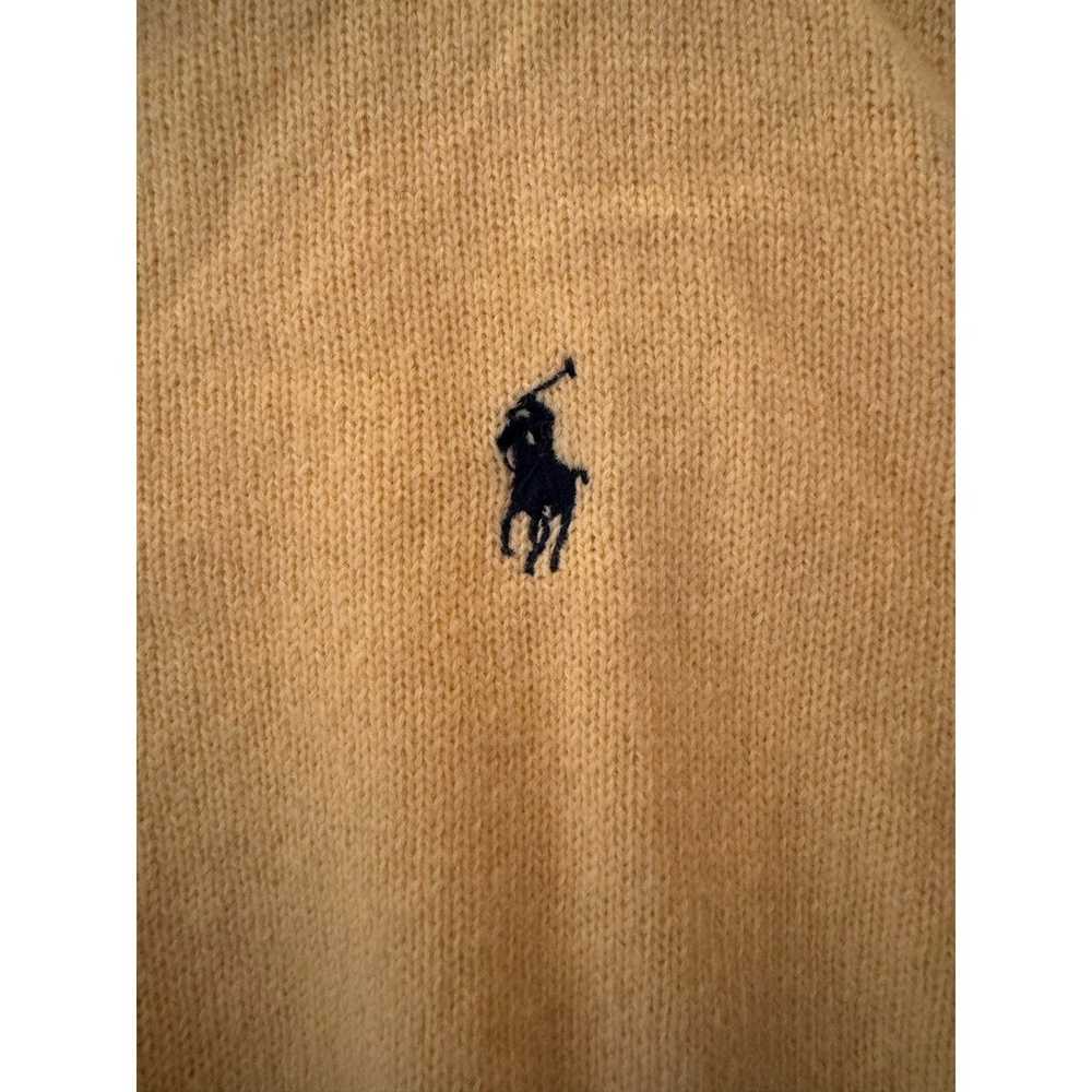 Vintage 90s Polo Ralph Lauren 100% Lambswool Yell… - image 5
