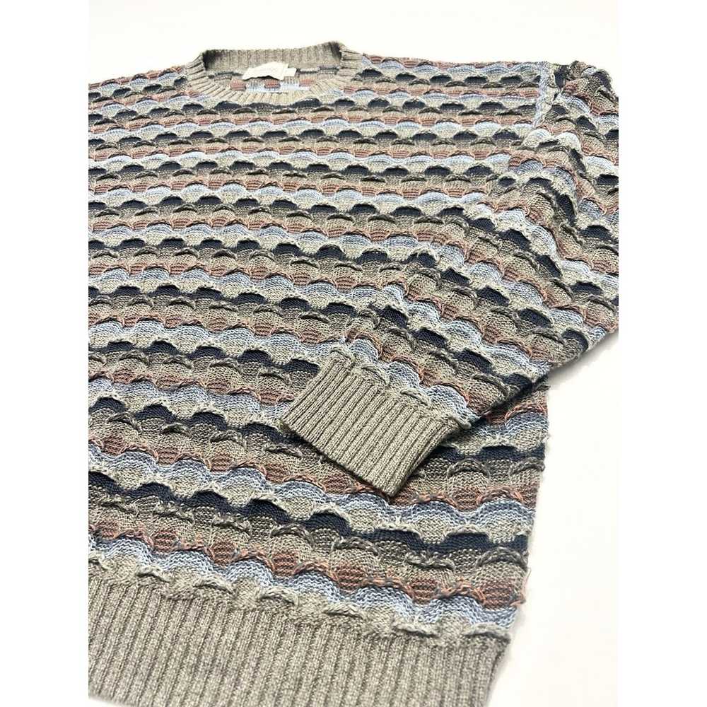 Essay Linda Larson Sweater Mens Large Vintage 3D … - image 2