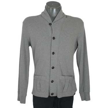 Vintage Polo Ralph Lauren Shawl Collar Heather Gr… - image 1