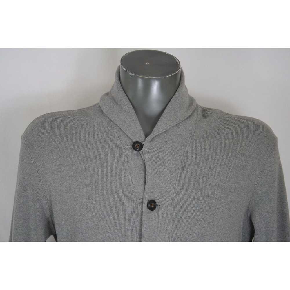 Vintage Polo Ralph Lauren Shawl Collar Heather Gr… - image 2