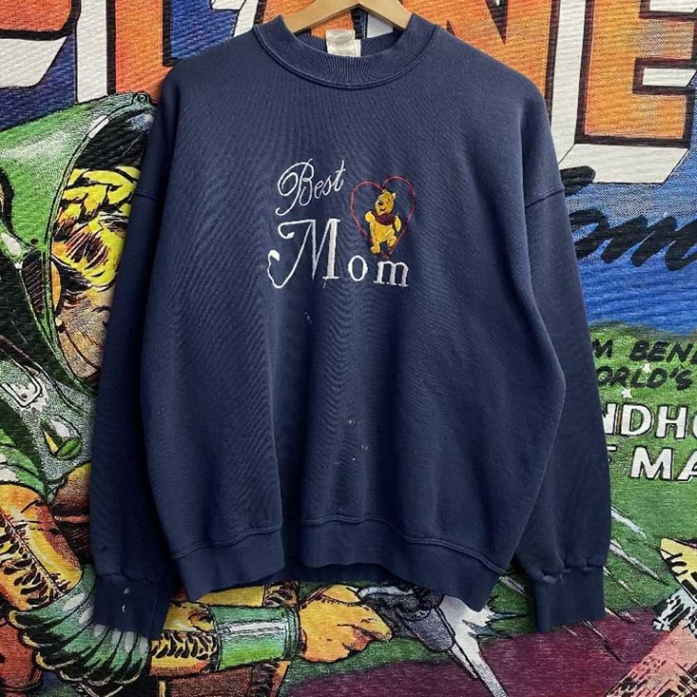 Vintage Disney Winnie the Pooh Sweater size Large - image 1