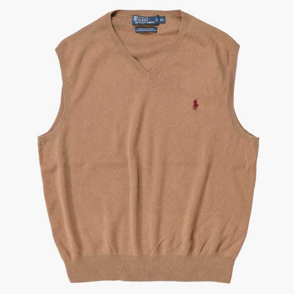 【Vintage】POLO by Ralph Lauren Knit Vest - image 1