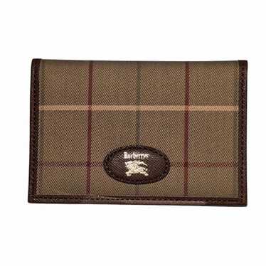 小物 BURBERRY business card holder BURBERRY Check logo Business Card Holder Pass Case Card Case
