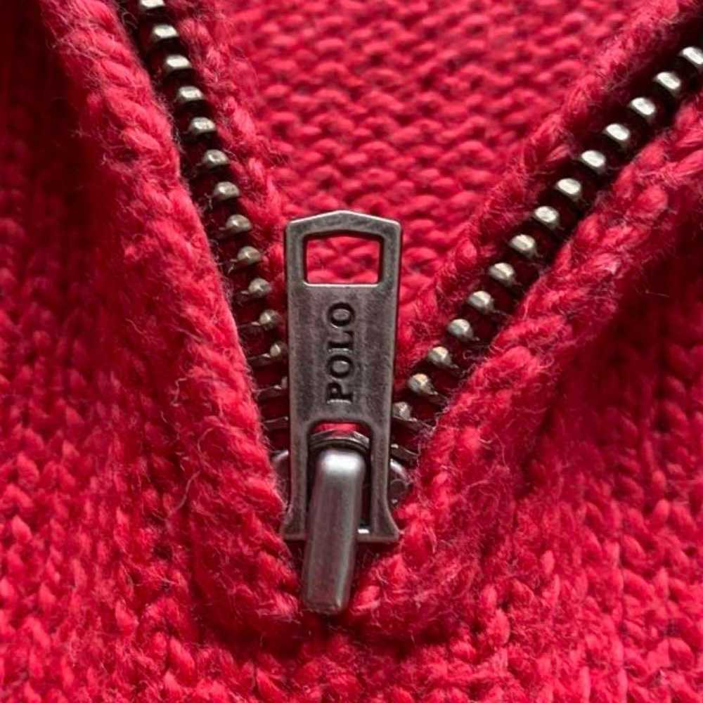 90s Polo Ralph Lauren half-zip knit sweater vinta… - image 7
