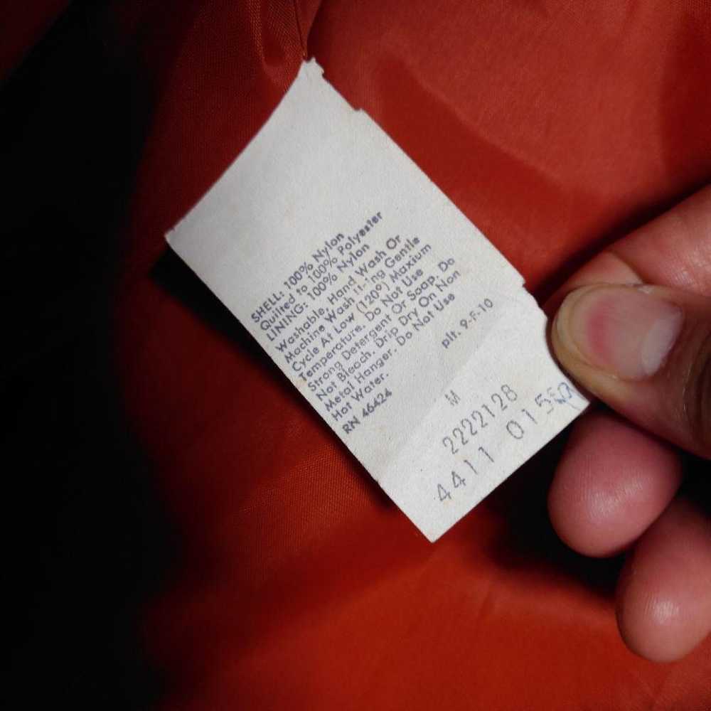 Vintage 7080s Lee Storm Rider Vest M Orange - image 5