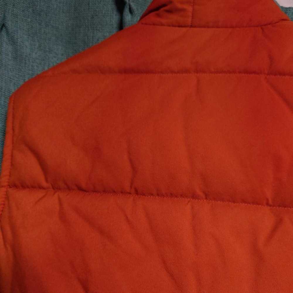 Vintage 7080s Lee Storm Rider Vest M Orange - image 8