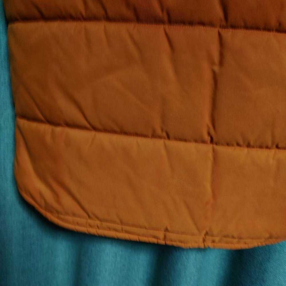 Vintage 7080s Lee Storm Rider Vest M Orange - image 9