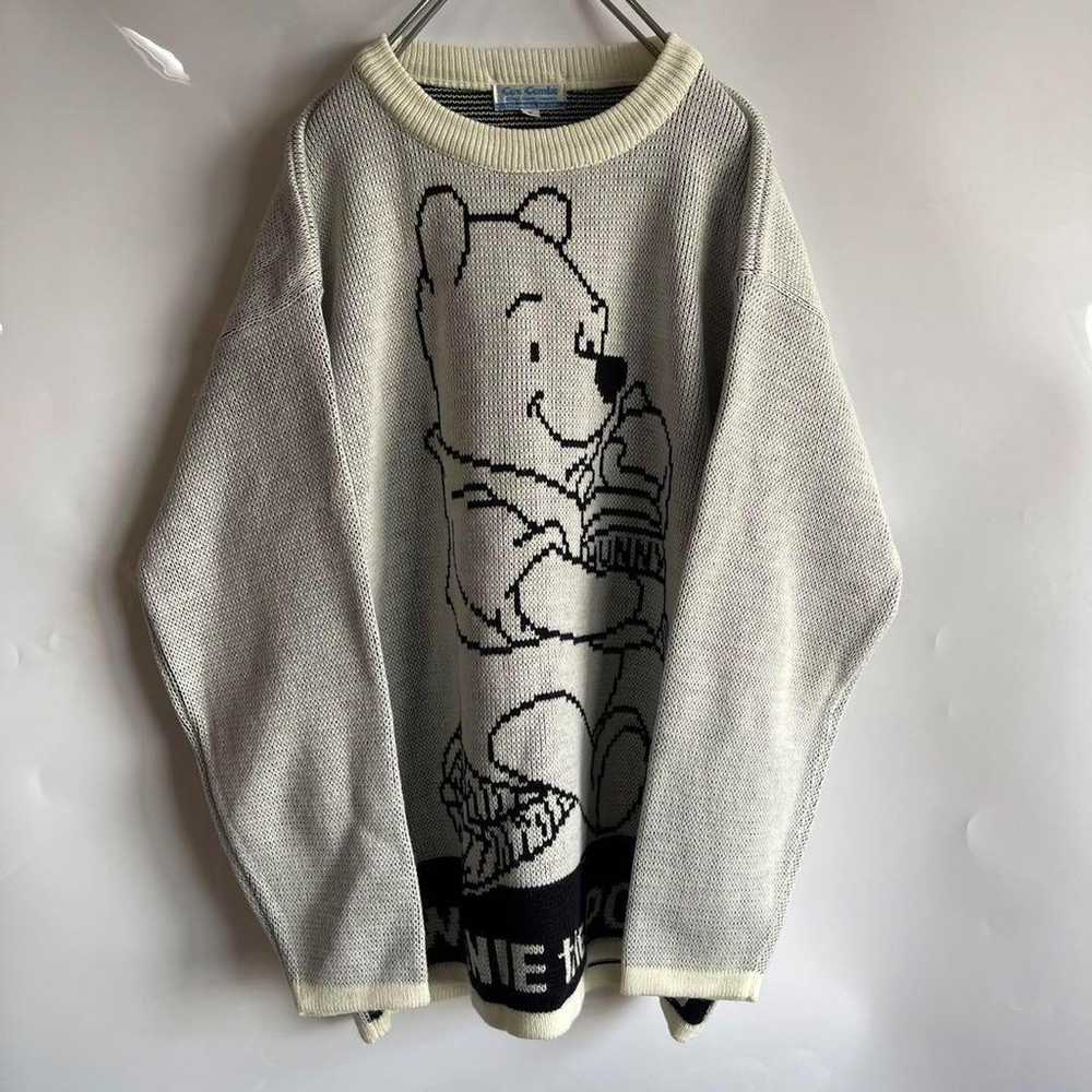 Vintage Old Winnie the Pooh Disney 80s 90s Sweater - image 2