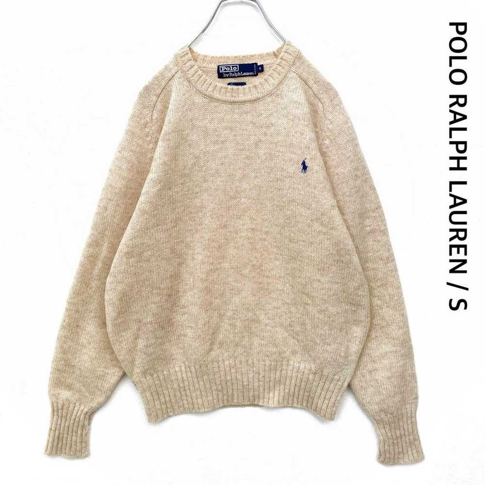 Polo Ralph Lauren Mixed Color Knit Sweater with P… - image 1