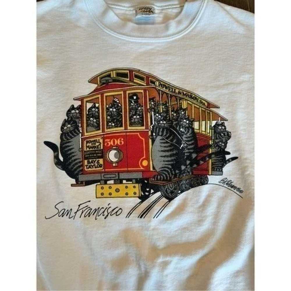 Crazy shirts B. Kliban vintage San Francisco cats… - image 3