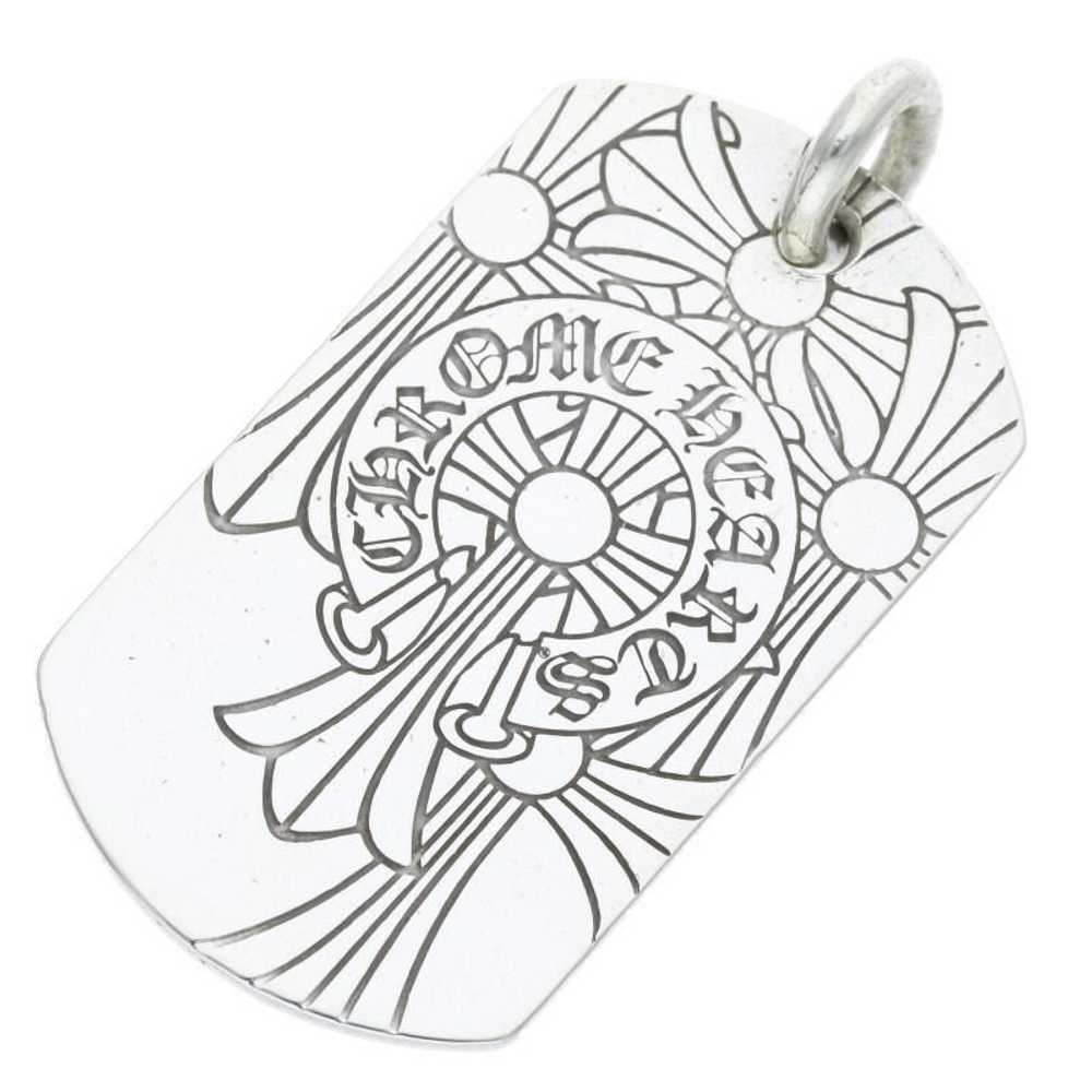 Chrome Hearts Large God Bless Dog Tag - image 1