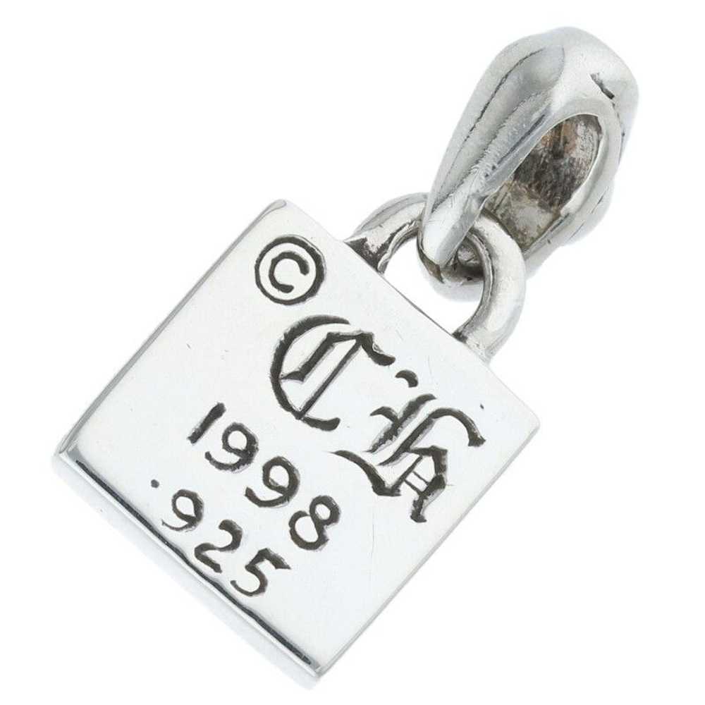 Chrome Hearts Framed CH Plus Sapphire Charm - image 2