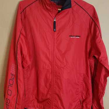 Vintage 90s Polo Sport Windbreaker Jacket Ralph Lauren Large