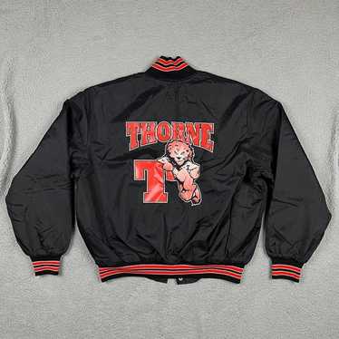 Vintage Birdie Varsity Jacket XL 80s Bomber NCAA New City