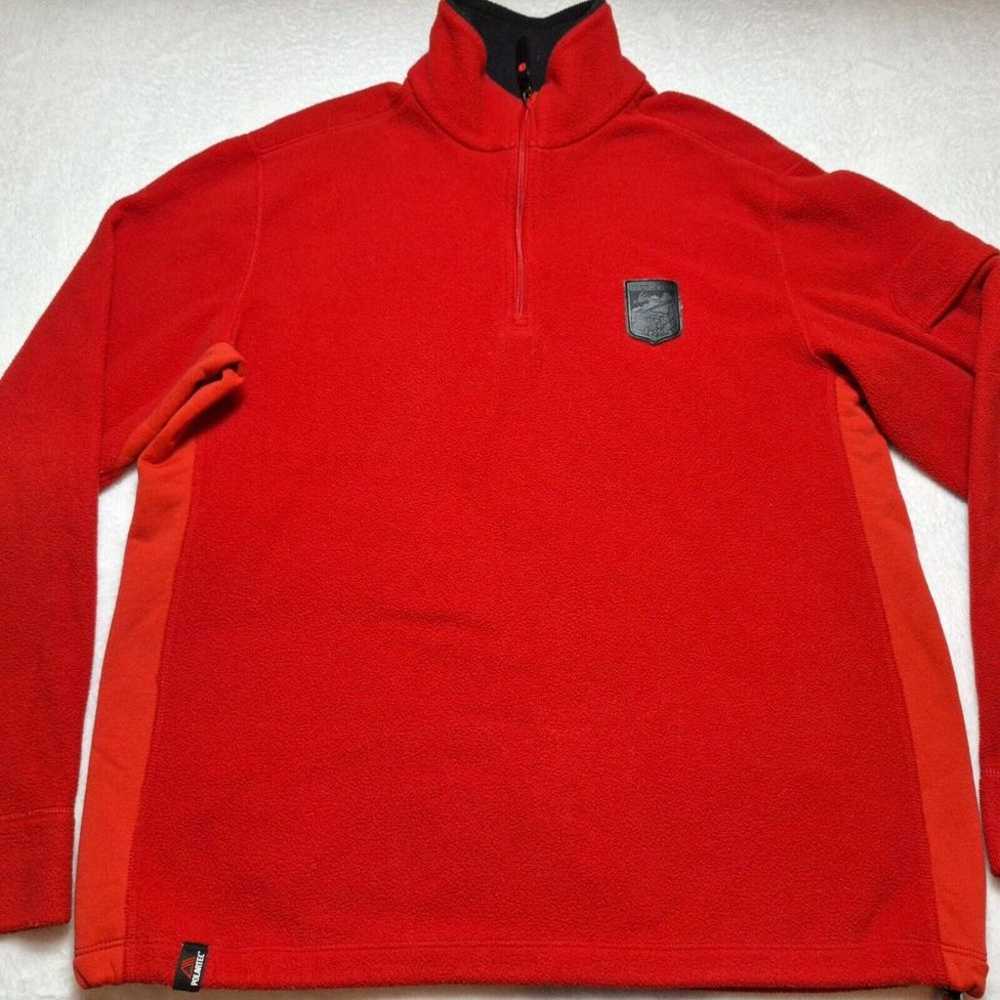 Vintage POLO RALPH LAUREN Fleece 1/4 Zip Polartec… - image 2