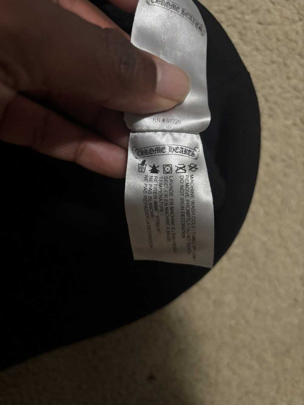 Chrome Hearts Chrome Hearts Vertical Logo Hoodie - image 11