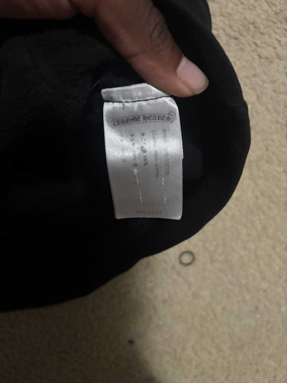 Chrome Hearts Chrome Hearts Vertical Logo Hoodie - image 9