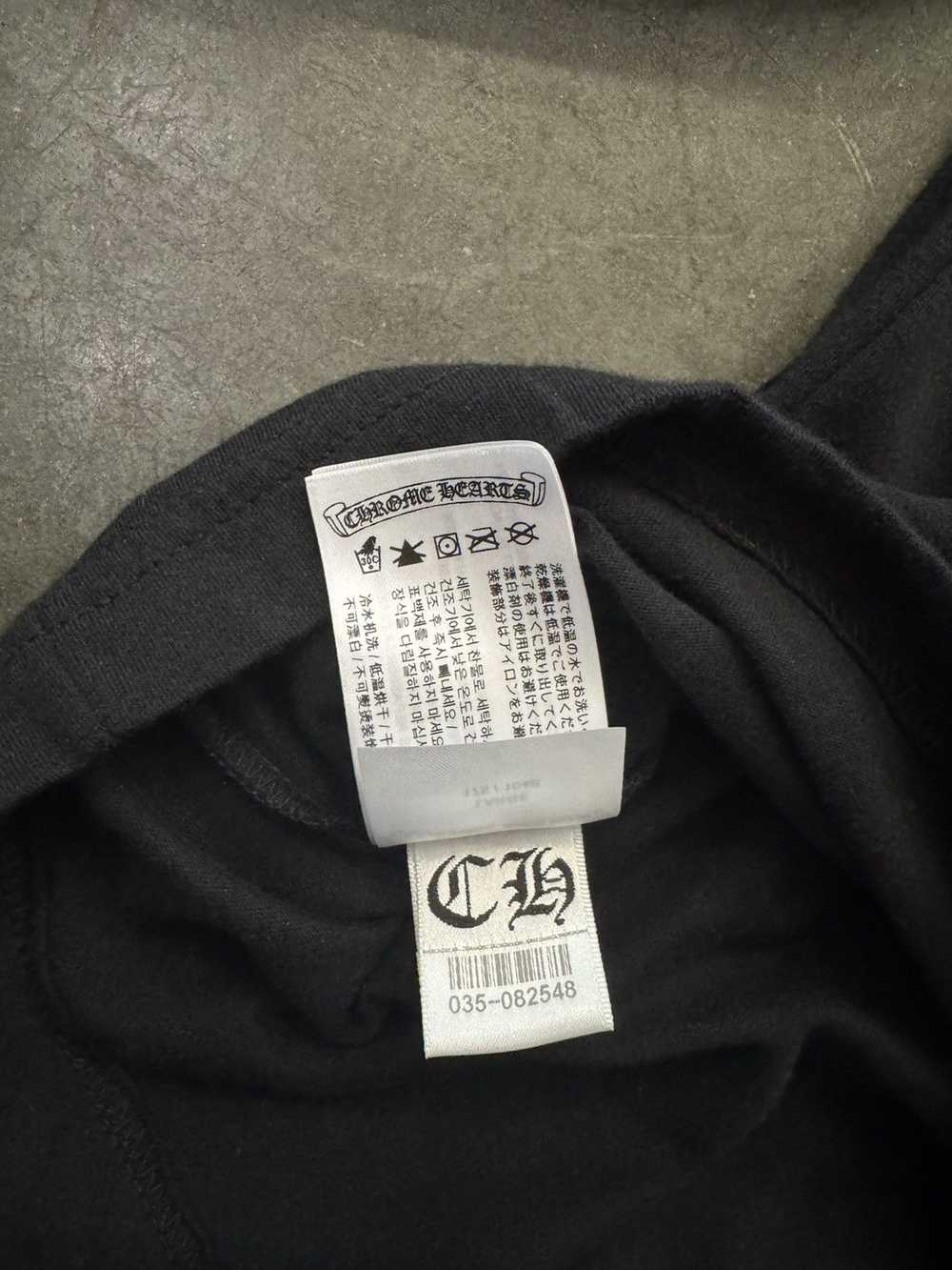 Chrome Hearts Chrome Hearts Neck Logo L/S T-Shirt - image 5