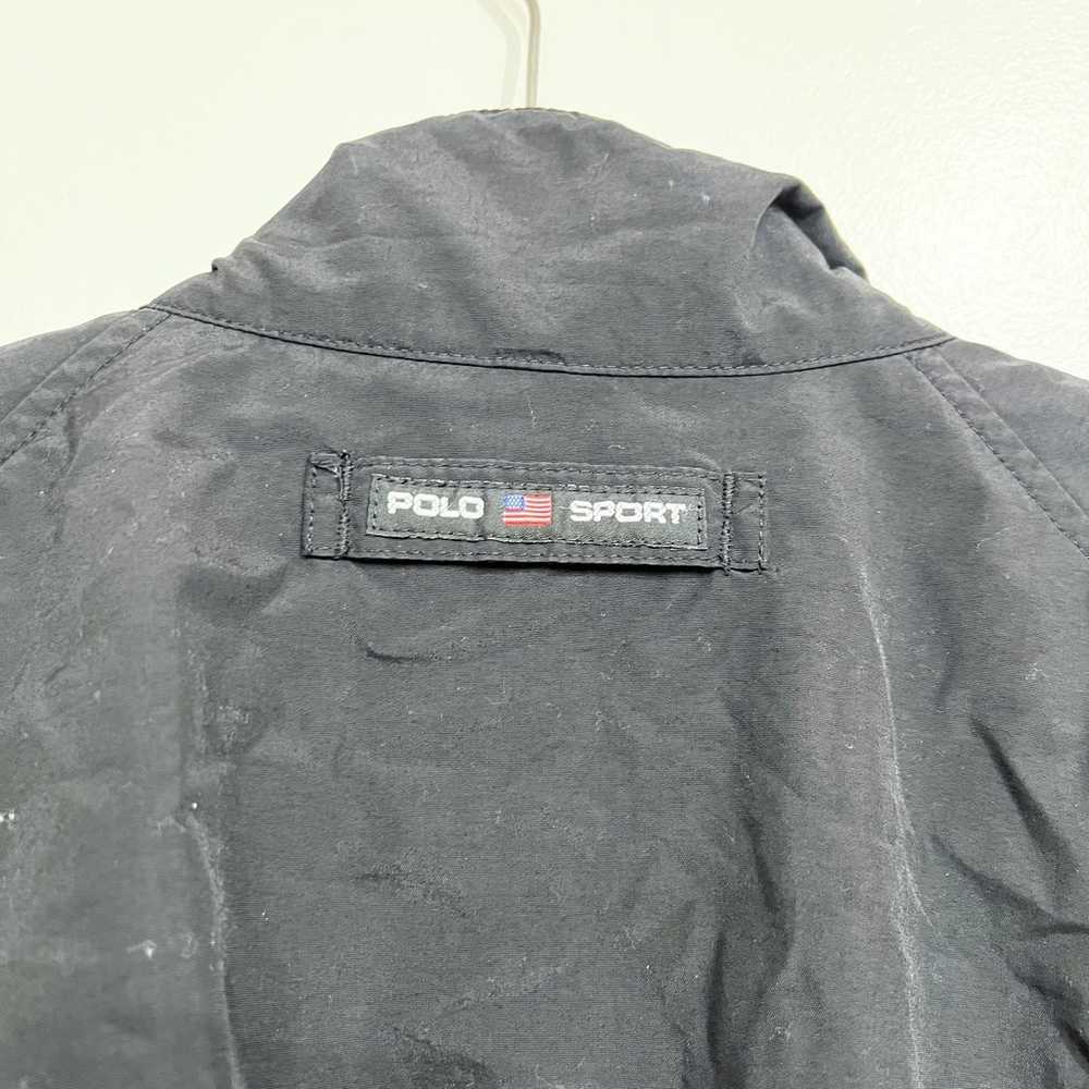 Vintage 90s Polo Sport Ralph Lauren Windbreaker J… - image 8