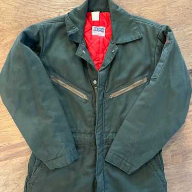 BIG SMITH Herringbone Coveralls Denim Vintage Union M… - Gem