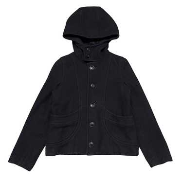 Hooded coat with issey - Gem Hooded coat with issey - Gem