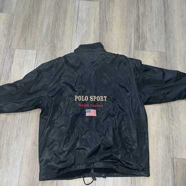 90’s polosport nylon jacket Vintage 90's Polo Ralph Lauren Polo Sport Zip Green Jacket