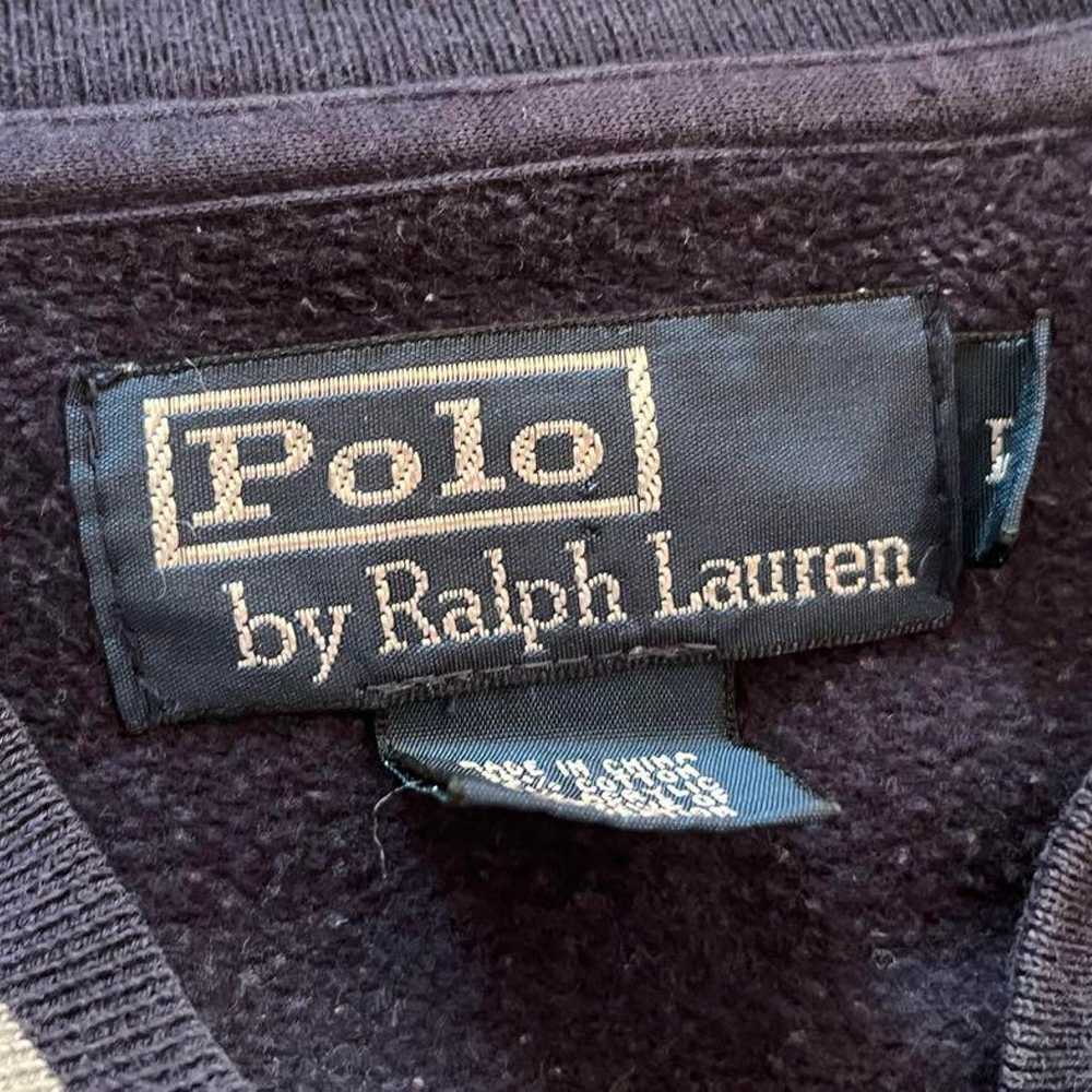 90's POLO Ralph Lauren Vintage Sweat Jacket with … - image 4