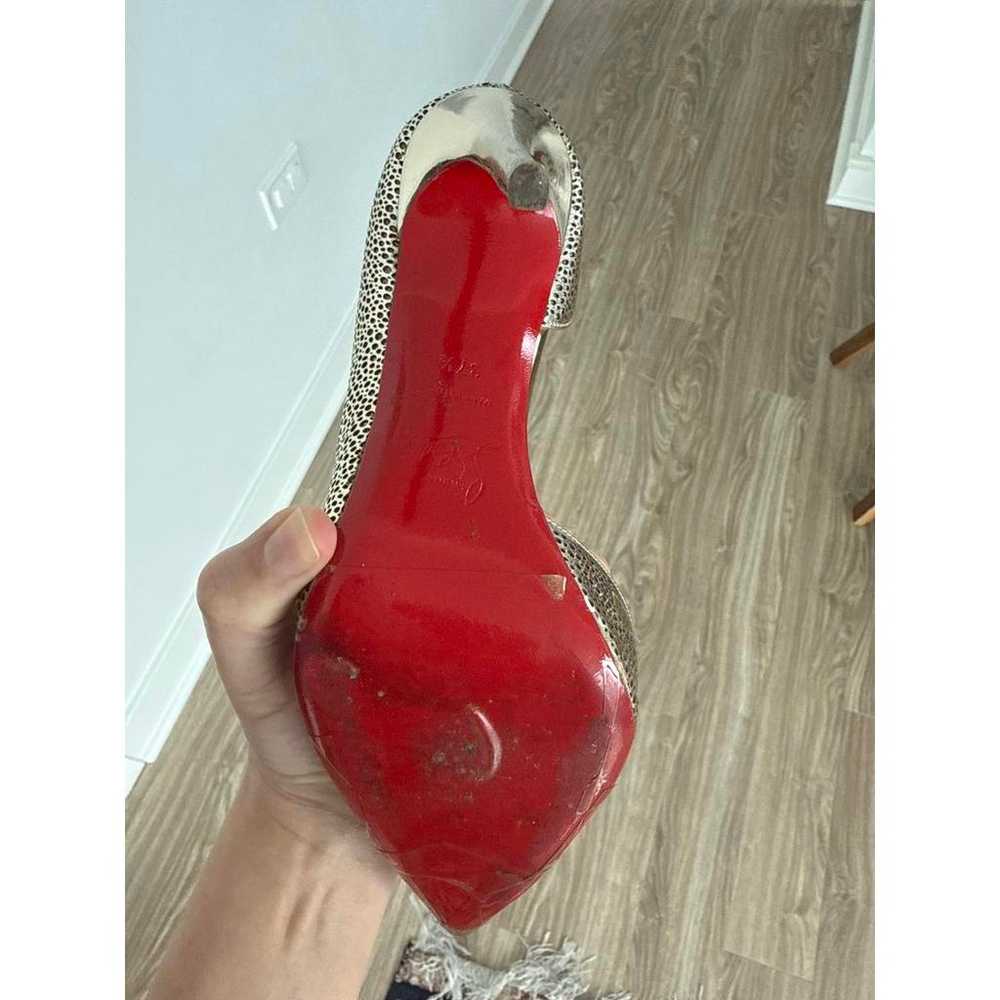 Christian Louboutin Iriza patent leather heels - image 5