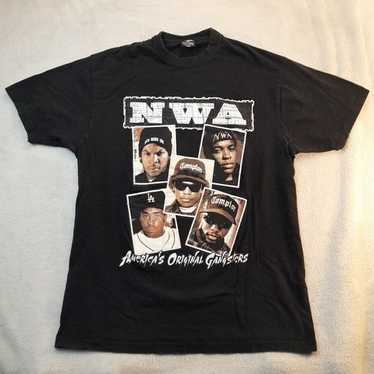 1990 N.W.A Ruthless Record Tシャツ L USA製 Vintage 90s NWA Straight Outta Compton Original Ruthless