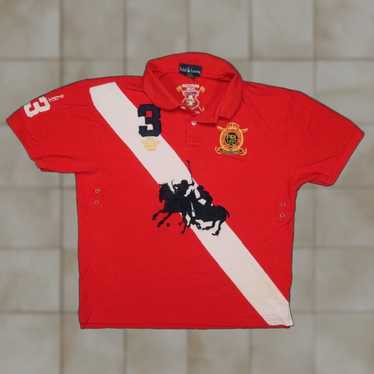 Ralph Lauren Ralph Lauren Mens Large Red Shirt Bi… - image 1