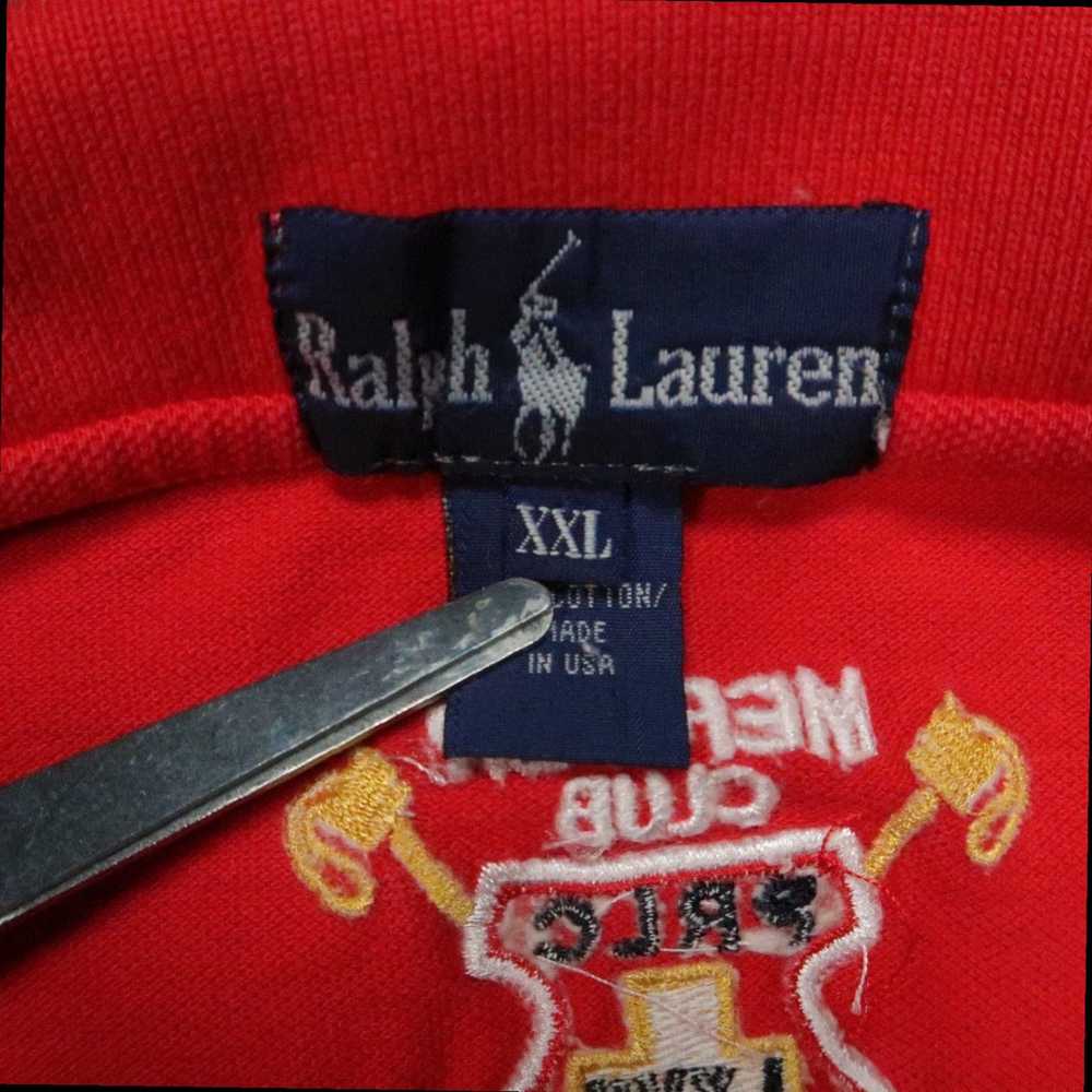 Ralph Lauren Ralph Lauren Mens Large Red Shirt Bi… - image 5