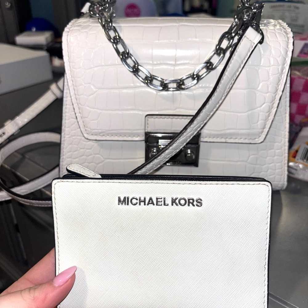 Michael Kors Purse and Wallet - image 2