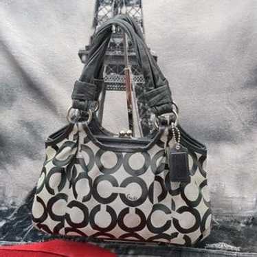 バッグ Coach Kiss Rock Hand Bag Leather Coach Kiss Rock Handbag Leather