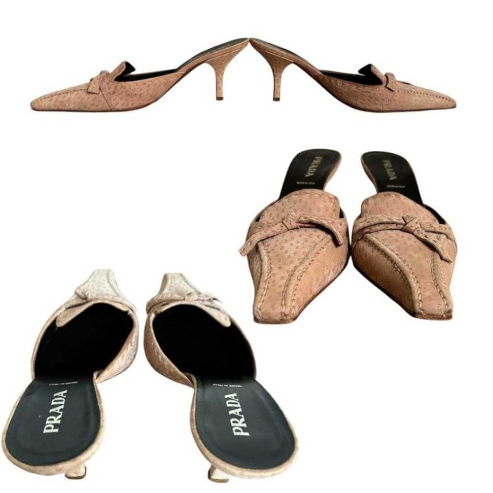 Prada Leather heels - image 4
