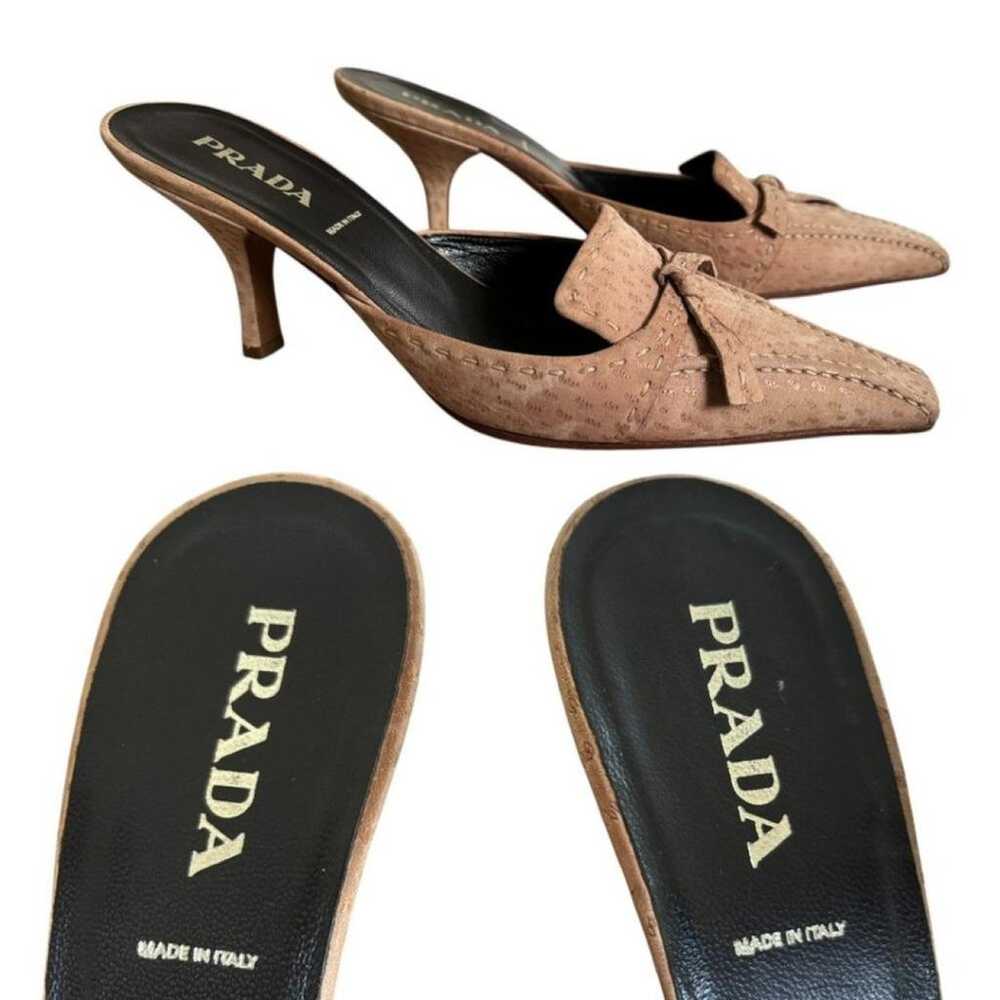 Prada Leather heels - image 5