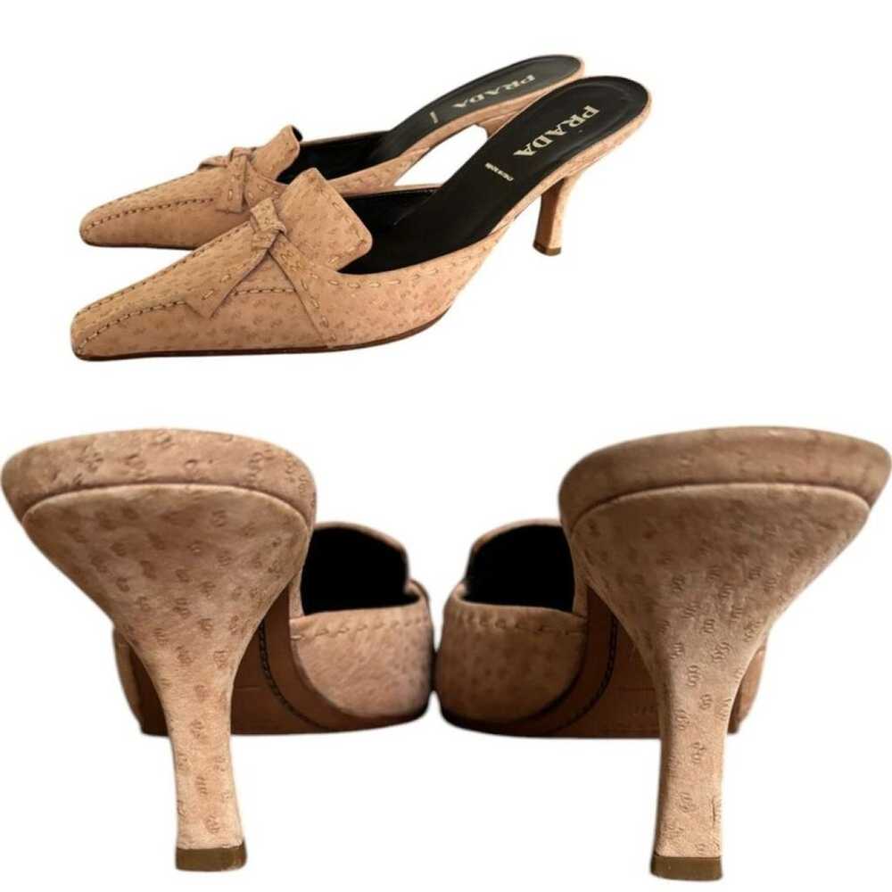 Prada Leather heels - image 6