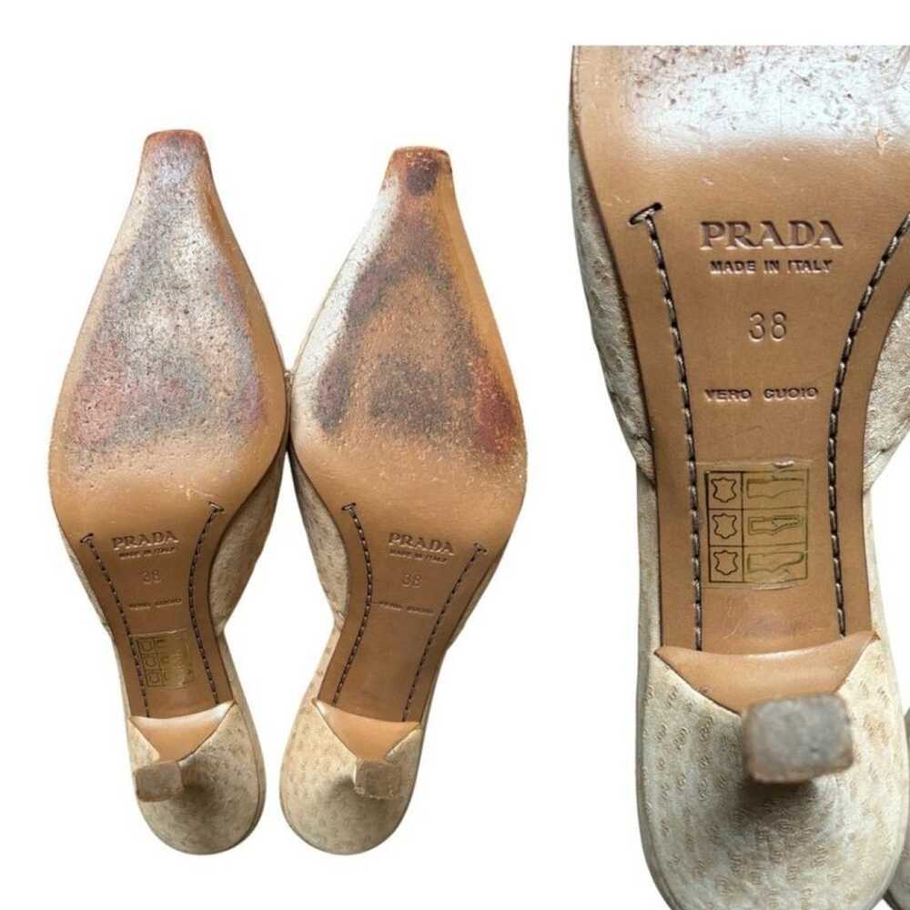 Prada Leather heels - image 7