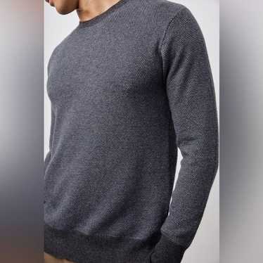 Rails Men's Charcoal Ice Rune Wool Crewneck Sweat… - image 1