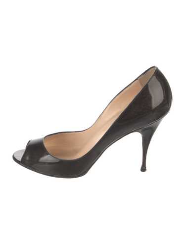 Christian Louboutin Patent Leather Sandals Black - image 1