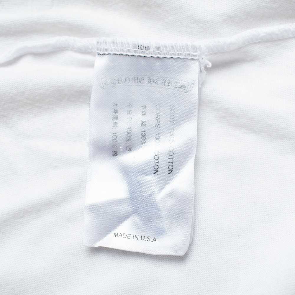 Chrome Hearts CHROME HEARTS WHITE/ RED LOGO T-SHI… - image 5