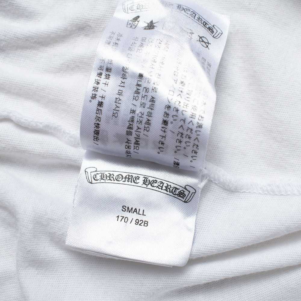 Chrome Hearts CHROME HEARTS WHITE/ RED LOGO T-SHI… - image 6