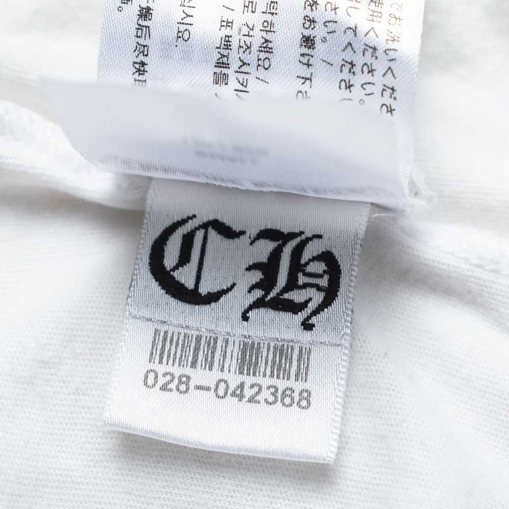 Chrome Hearts CHROME HEARTS WHITE/ RED LOGO T-SHI… - image 7