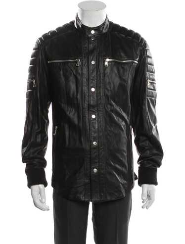 Balmain lamb leather jacket - Gem