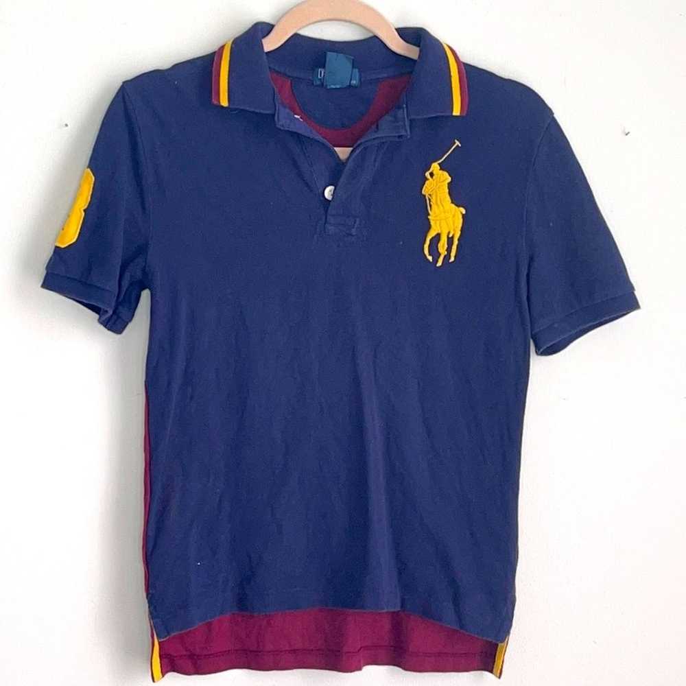 Vintage POLO by Ralph Lauren  big logo short slee… - image 1