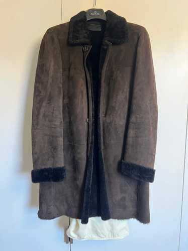 希少美品✨PRADA duffel coat sheep fur 06aw Rare Prada Duffel Coat Sheep Fur 06Aw | eBay