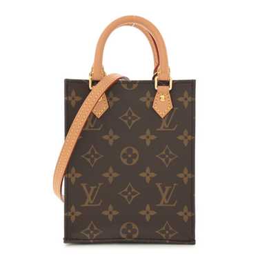 LOUIS VUITTON Monogram Petit Sac Plat