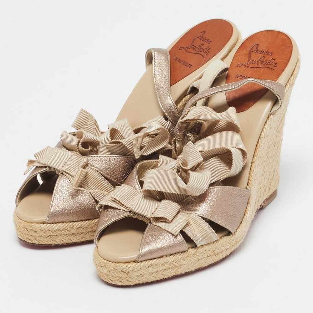 Christian Louboutin Patent leather sandal - image 2