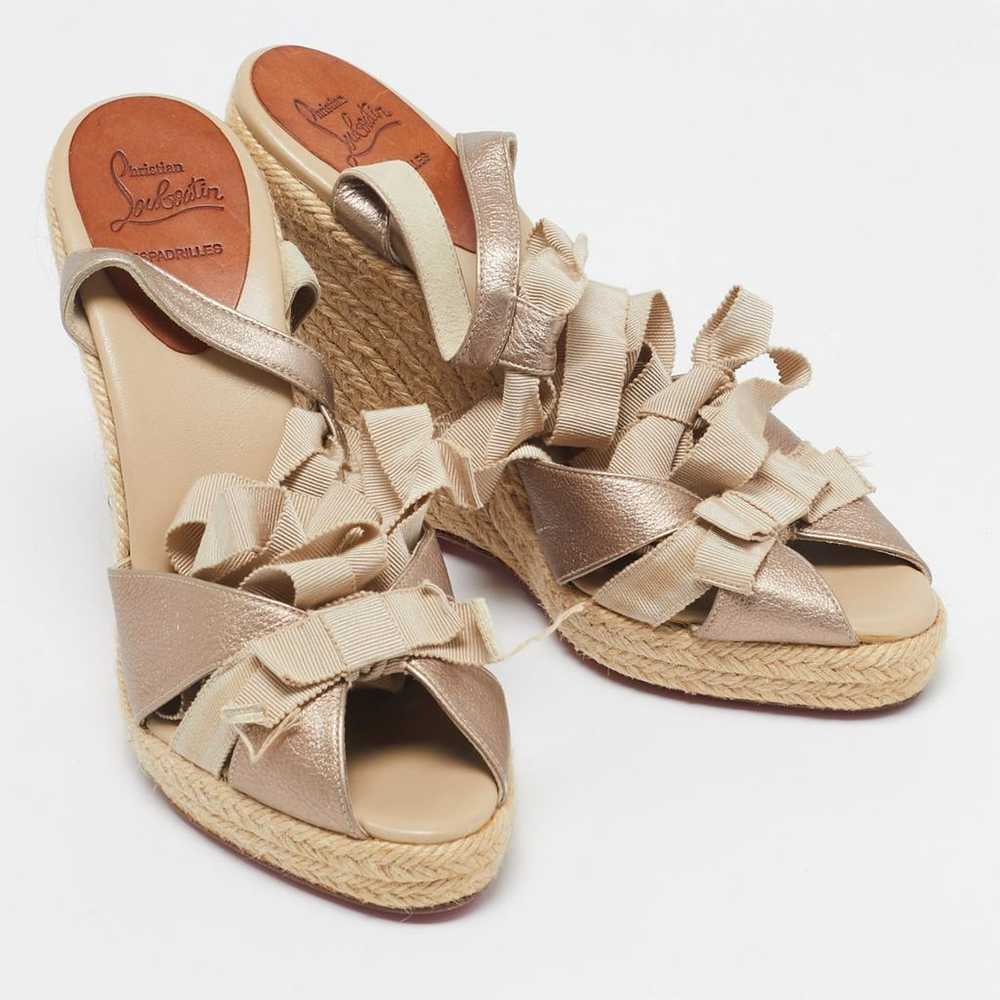 Christian Louboutin Patent leather sandal - image 3